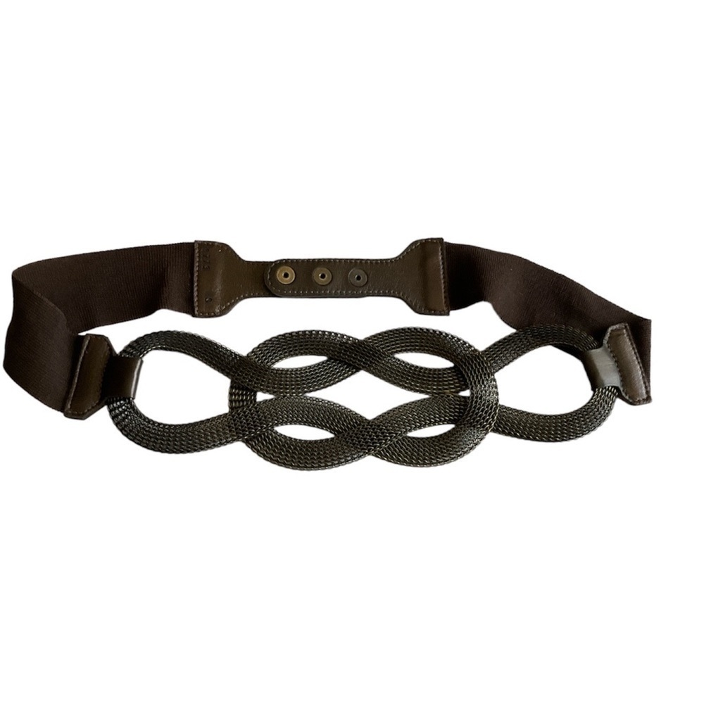 Bronze Metallic Wire Belt